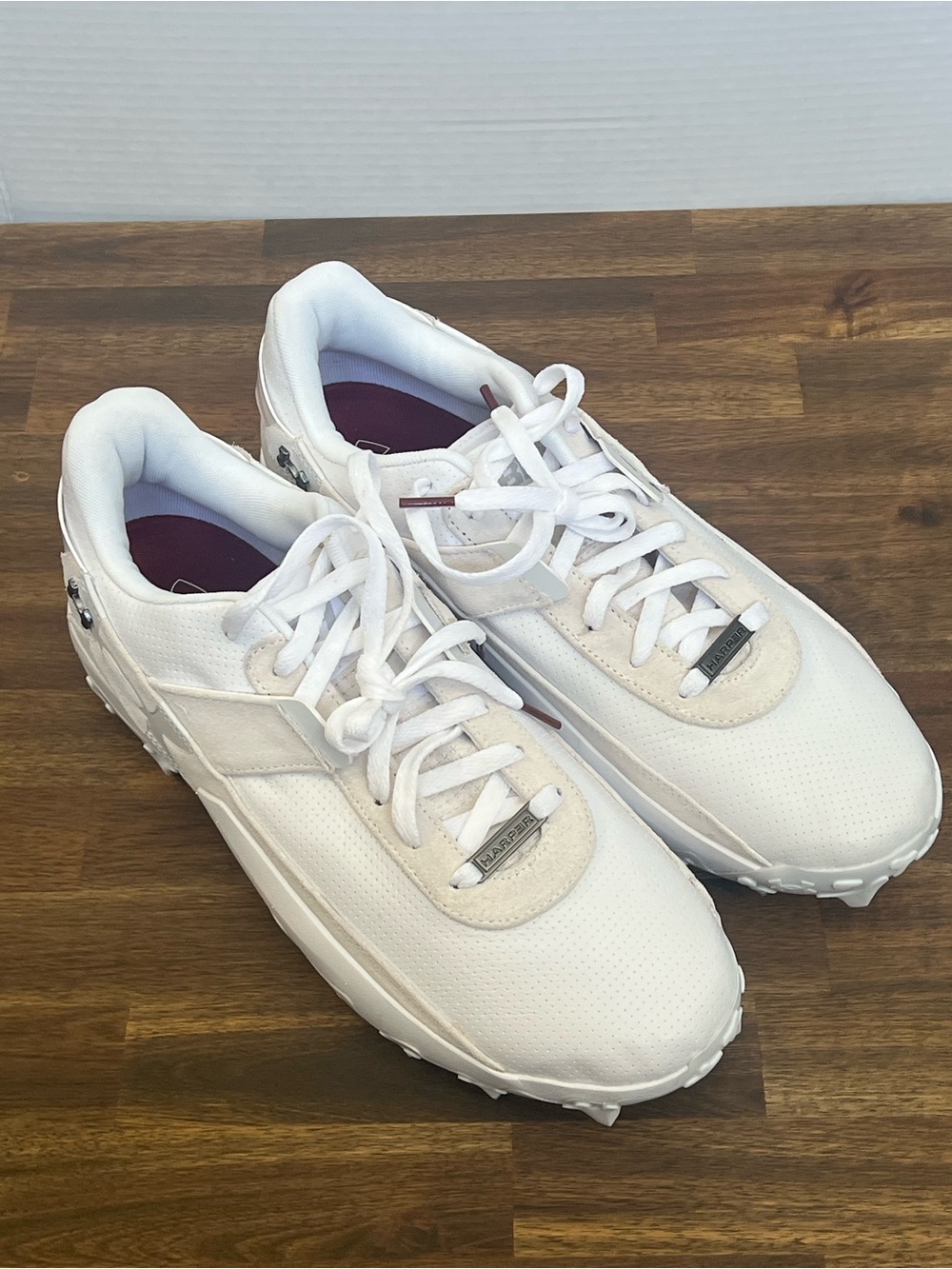 Under Amour Bryce Harper Baseball Cleats, Size 12.5 - Picture 3 of 7